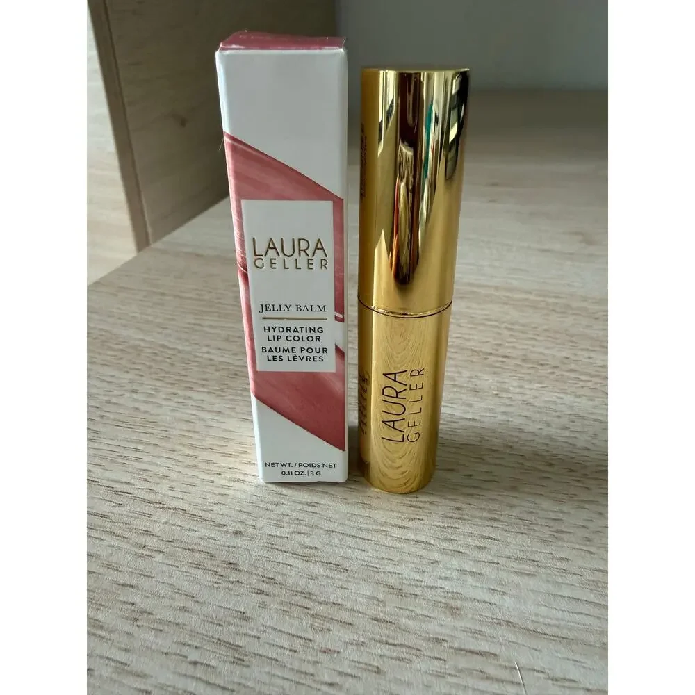 $24 Laura Geller Jelly Balm Hydrating Lip Color Kiss-N-Tell 3g NIB